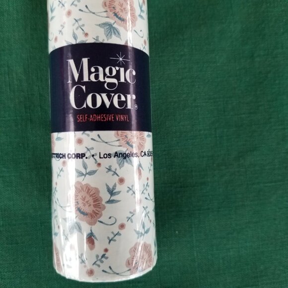 Roll of Vintage Magic Cover Self Adhesive Vinyl - Picture 4 of 7